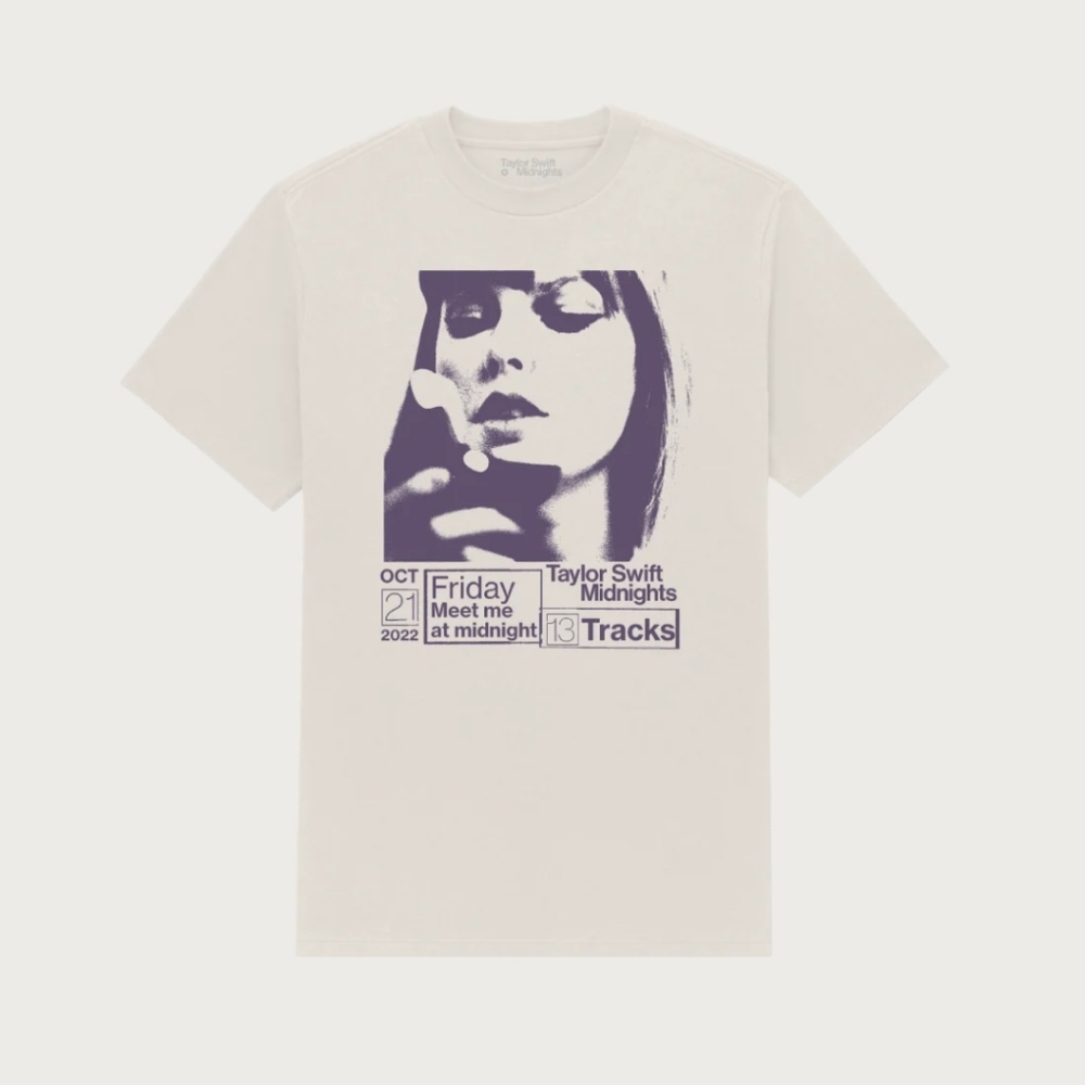 NEW Taylor Swift Midnights Album Cover T-shirt in Medium